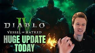 HUGE DIABLO 4 UPDATES TODAY - What I hope changes