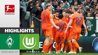 Successful Start For Hasenhüttl! | Werder Bremen - VfL Wolfsburg 0-2 | Highlights | MD  27 – BL23/24