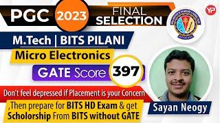 Pursuing M.Tech in BITS Pilani in Micro Electronics | PGC 2023 Final Selection | YourPedia