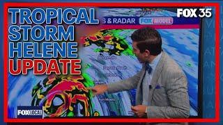 Tropical Storm Helene update: Latest on path, landfall, impacts