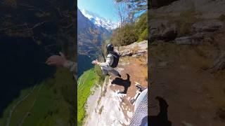 flippy spinny stuff! #mountains #adrenaline #flying #basejump #switzerland #mountain #nature #summer