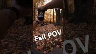 POV Portraits in the fall woods #nature#a6700 #pov