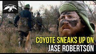 Coyote sneaks up on Jase Robertson while Duck Hunting in Nebraska - FULL EPISODE