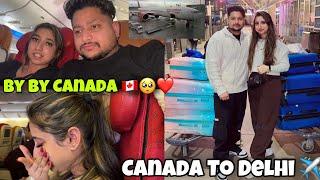 By By Canada ️| CANADA TO DELHI️| SURPRISE REVEAL!