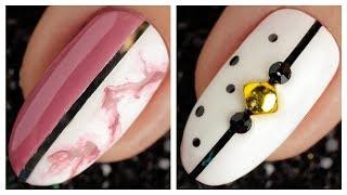 Simple Nail Art Design 2019 ️ Compilation | Ten New Simple Nails Art Ideas Compilation #134