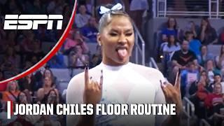 Jordan Chiles dazzles with a 9.9750 floor routine for UCLA  | ESPN College Gymnastics