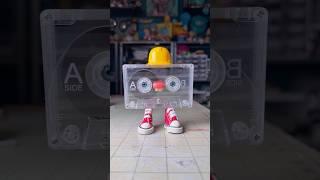 Cassette Tape Blob Sculpture