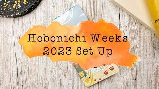 Hobonichi Weeks 2023 Set Up