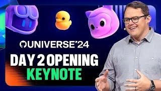 GitHub Universe 2024 Day 2 Keynote: Building 1 billion developers