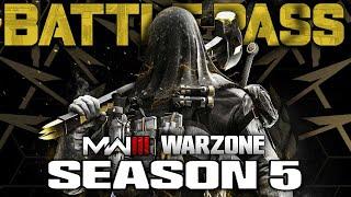 Everything In The Season 5 Battle Pass / Blackcell (Modern Warfare 3 & Warzone)