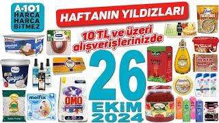 A101 26 EKİM 2024 KAMPANYA KATALOĞU | A101 İNDİRİMLERİ BU HAFTA A101 TEMİZLİK GIDA FİYATLARI | A101