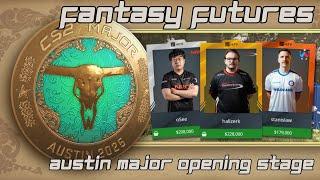Pickems and HLTV Fantasy! Austin Major OPENING Stage!