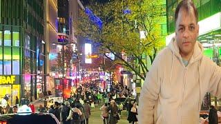 Korea vlog | Myeoungdong  Street Night Walk Seoul Korea | Myeoungdong Tour 2024 Seoul South Korea