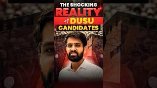 The Shocking Reality of DUSU Candidates!!  #delhiuniversity #shortsfeed