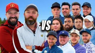 Rick Shiels & Peter Finch Vs 12 Golf YouTubers!