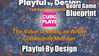 Board Game Design Community (with Playful By Design x CUDO Plays)!