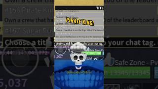 Pirate King Title !!