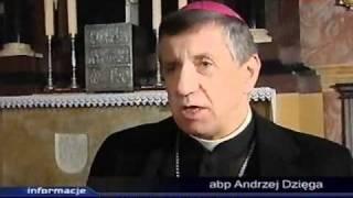 Pożegnanie Arcybiskupa Dzięgi na Świętym Krzyżu - Sandomierz News 2009.03.22