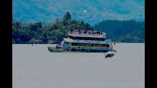 Naufragio de 'El Almirante' en aguas del embalse de Guatapé deja siete personas fallecidas