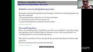 Webinar 8: Qualitative  Research