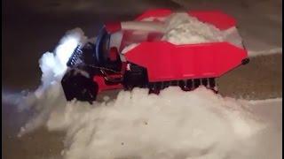 3D Printed Spyker Workshop Snowcat + Dump Bucket Snow!