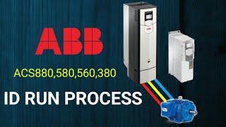 ABB VFD ID RUN PROCESS