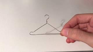 How to do a coat hanger : Miniature DIY