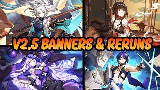 BLACK SWAN & DR RATIO RERUN Coming In V2.5 | Version 2.5 Banner Line-up | Honkai Star Rail