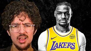 Reacting to JxmyHighroller The Truth About Bronny James Playing In The NBA