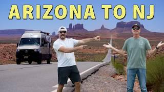 7 Day MUST SEE Road Trip - Arizona To New Jersey With My Dad