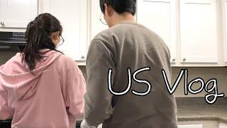 미국 사는 신혼부부의 이사 후 집정리와 집들이 Moving and Housewarming of Newlywed Couple Living in the U.S.