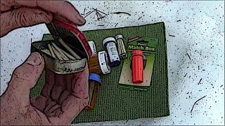 Match Safes- Budget, Free, & DIY - Coghlan's Plastic Match Box - or make your own Survival Gear