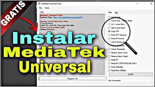 Instalar MediaTek Universal Tool Frp / MEDIATEK FRP FREE