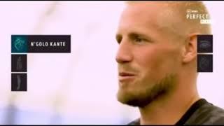 Vardy and Schmeichel talk about Kante