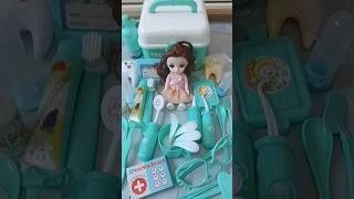 Satisfying with Unboxing & Review Cute Green Medical Kit Doctor Set/ASMRTOYS