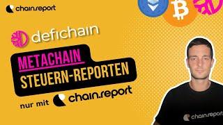 Metachain - Steuern erfassen mit chain.report