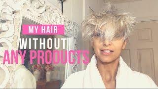 My Hair WITHOUT Any Products! - KRAZY results! Pixie Cut