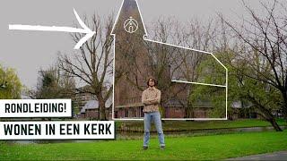 Bart woont in een 100 jaar oude kerk!