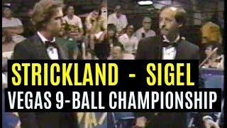 STRICKLAND age 27 vs SIGEL age 34. World title final