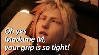 Final Fantasy VII Remake: Cloud receives a "Handjob" | Wall Market Madame M. Hand Massage