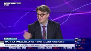 BFM Business - Immobilier en nue-propriété avec Benoit Petit, directeur général d'Inter Invest