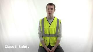 Nylon Safety Lime Class II Vest