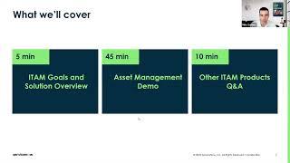 ITAM Talks Session 1 – Overview of ServiceNow ITSM + Asset Management