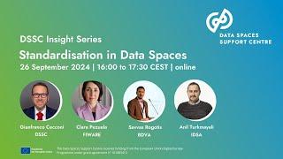 DSSC Insight series - 26 09 2024 - Standardisation in Data Spaces