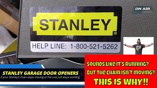 Stanley Garage Door Opener Not Working?  This Could Be Why!