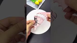 Let's cut beautiful window paper-cuts together. Parent-child crafts. Handmade DIY. Content inspi