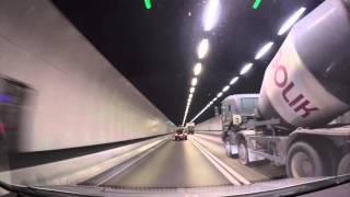 大欖隧道北行 Tai Lam Tunnel North Bound