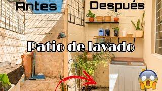 Remodelando área de lavado  / lavandería económica |casa de Infonavit|