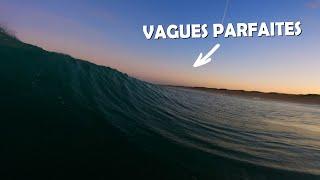 SURFER DES VAGUES PARFAITES A HOSSEGOR A 7H DU MAT  (SUNRISE RAW POV SURF) | Killian M