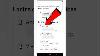 Facebook I'd Kis Kis Phone Me Login Hai Kaise Pata Kare | How To Check My Facebook Login Device |